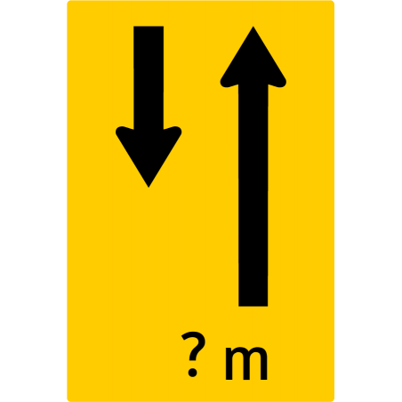 Gegenverkehr (Angaben einer Streckenlänge möglich)