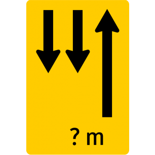 Gegenverkehr (Angaben einer Streckenlänge möglich)