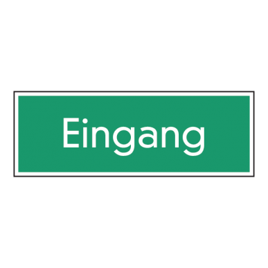 Eingang