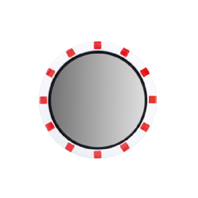 Verkehrsspiegel BASIC Kunststoffrahmen Rund ø800mm inkl. Befestigungsmaterial