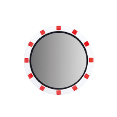 Verkehrsspiegel LITE+ Alu-Dibondrahmen Rund ø600mm, beschlagsfrei inkl. Befestigungsmaterial