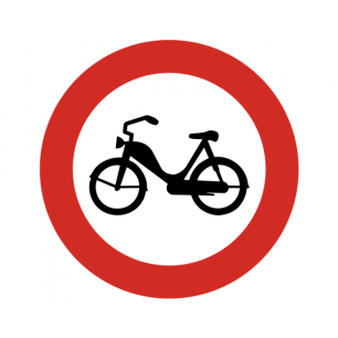 Fahrverbot für Motorfahrräder