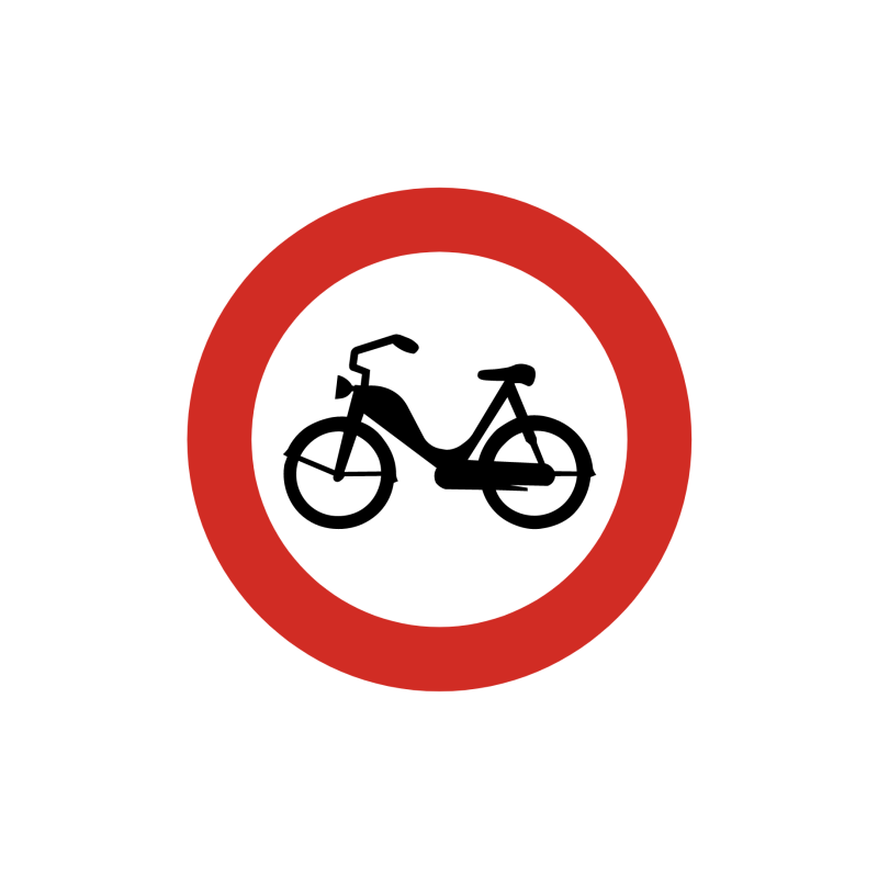 Fahrverbot für Motorfahrräder