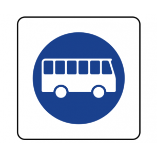 Straße für Omnibusse