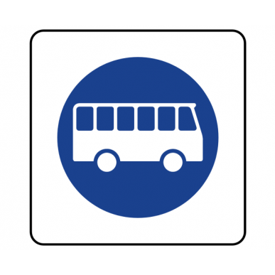 Straße für Omnibusse