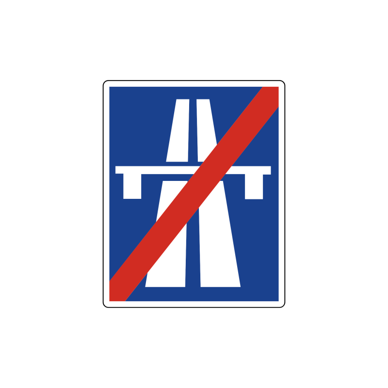 Ende der Autobahn