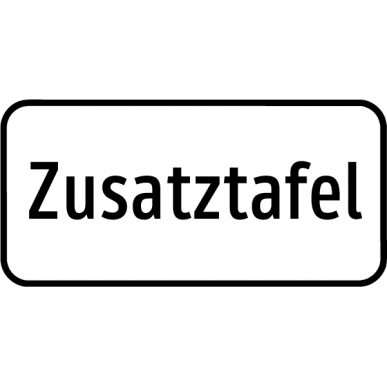 Zusatztafeln