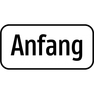 Zusatztafeln - Anfang