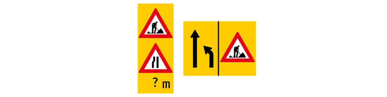 Sondertafeln Baustelle